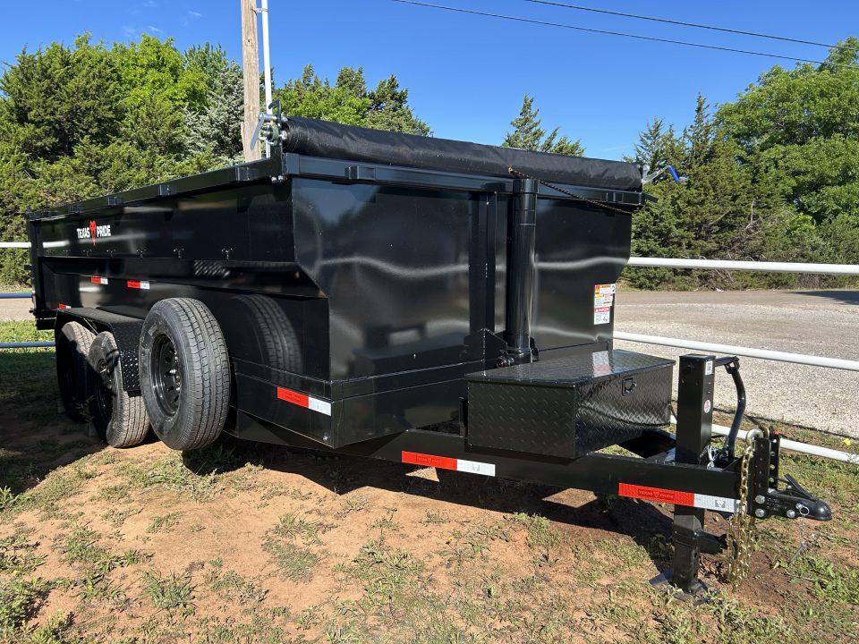 New 2026 Texas Pride Trailers 7x16x3 Tandem Axles Dump Trailer -8K Axles-UPGRADES!!!