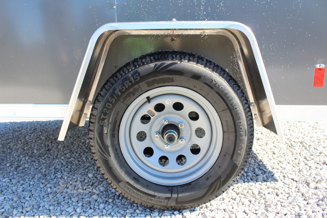 New 2026 Darkhorse Cargo DHW 5' x 8' Enclosed Trailer - Rear Ramp Door - 6' Interior Height - 2990# GVW