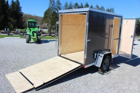 New 2026 Darkhorse Cargo DHW 5' x 8' Enclosed Trailer - Rear Ramp Door - 6' Interior Height - 2990# GVW