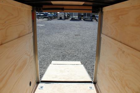 New 2026 Darkhorse Cargo DHW 5' x 8' Enclosed Trailer - Rear Ramp Door - 6' Interior Height - 2990# GVW