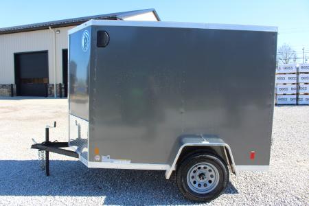 New 2026 Darkhorse Cargo DHW 5' x 8' Enclosed Trailer - Rear Ramp Door - 6' Interior Height - 2990# GVW