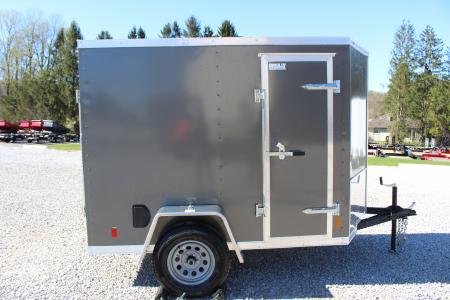 New 2026 Darkhorse Cargo DHW 5' x 8' Enclosed Trailer - Rear Ramp Door - 6' Interior Height - 2990# GVW