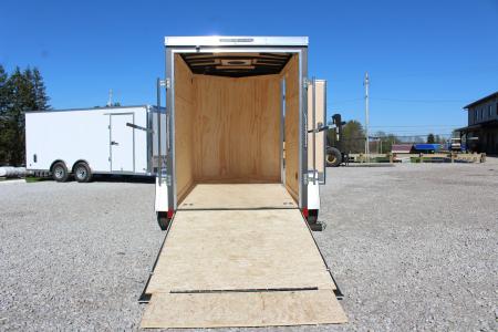 New 2026 Darkhorse Cargo DHW 5' x 8' Enclosed Trailer - Rear Ramp Door - 6' Interior Height - 2990# GVW