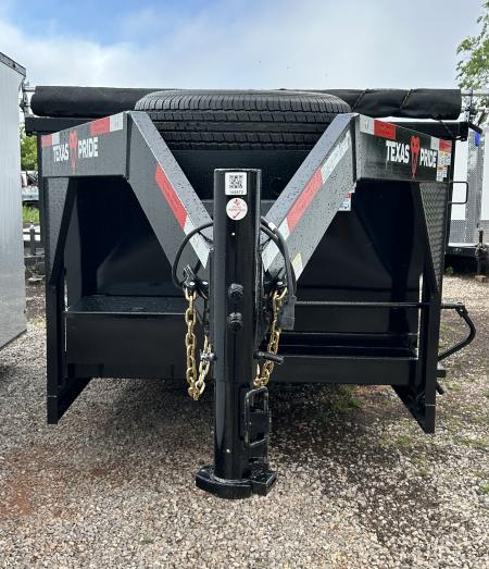 New 2026 Texas Pride Trailers Gooseneck 7x16x4 Tandem Axles- Dump Trailer- 8K Axles- UPGRADES!!