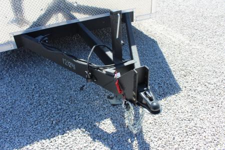 New 2026 Darkhorse Cargo DWRK 8.5' x 18' Flat Front Enclosed Cargo Trailer - Ramp Door - 9990#