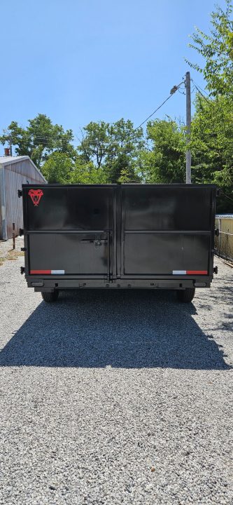 New 2026 Texas Pride Trailers Gooseneck 7x16x4 Tandem Axles Dump Trailer