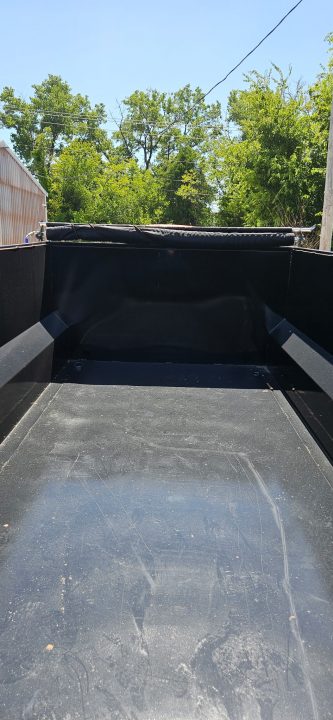 New 2026 Texas Pride Trailers Gooseneck 7x16x4 Tandem Axles Dump Trailer