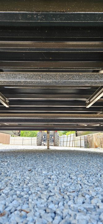 New 2026 Texas Pride Trailers Gooseneck 7x16x4 Tandem Axles Dump Trailer