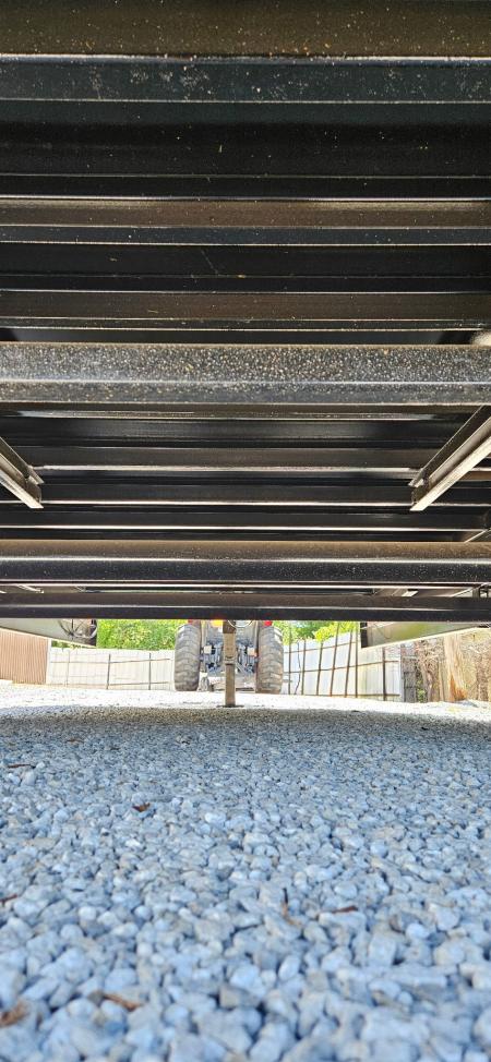 New 2026 Texas Pride Trailers Gooseneck 7x16x4 Tandem Axles Dump Trailer