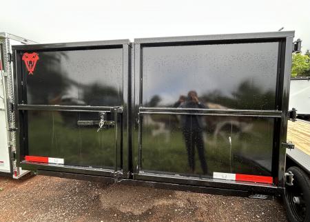 New 2026 Texas Pride Trailers Gooseneck 7x16x4 Tandem Axles Dump Trailer
