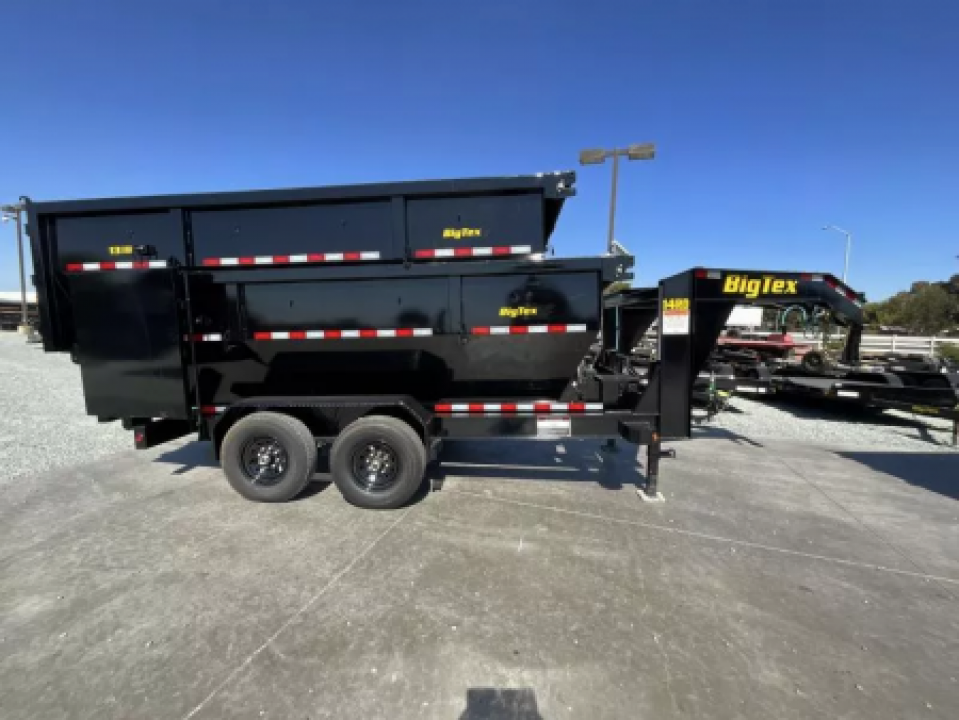 New 2027 Big Tex Trailers 14RD WITH 2 BINS Roll Off