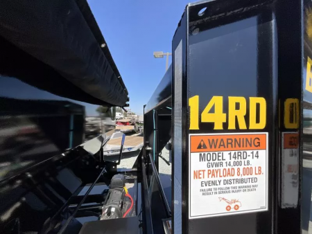 New 2027 Big Tex Trailers 14RD WITH 2 BINS Roll Off
