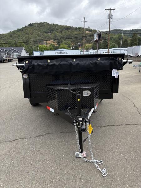 New SALE!! MINI DUMP 2026 VERSATILE SINGLE AXLE PTM58SA 5X8 3500# AXLE