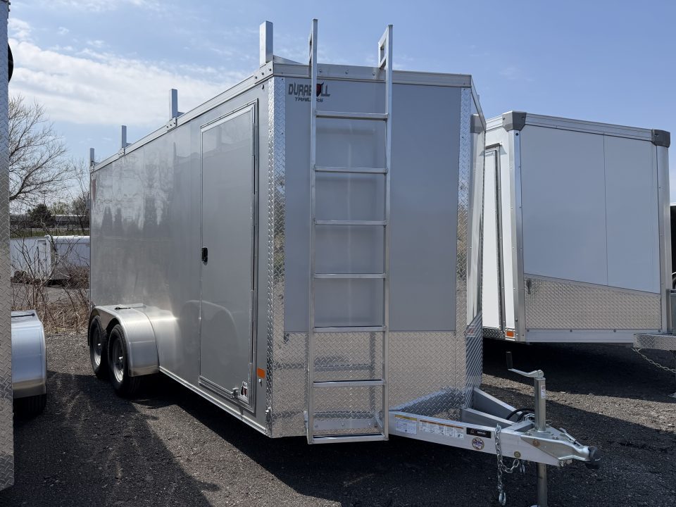 New 2026 Durabull 7X16 Contractor Enclosed Trailer