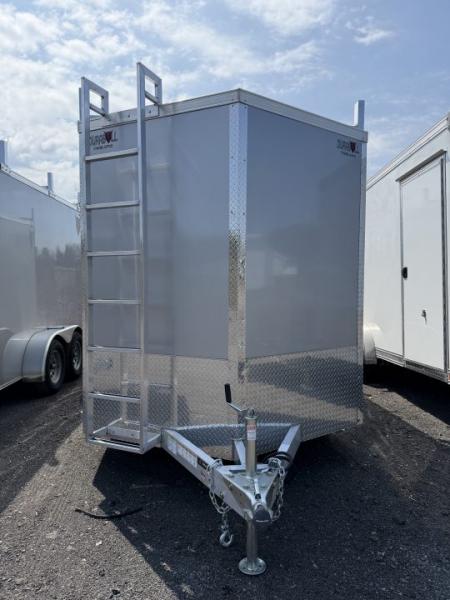 New 2026 Durabull 7X16 Contractor Enclosed Trailer
