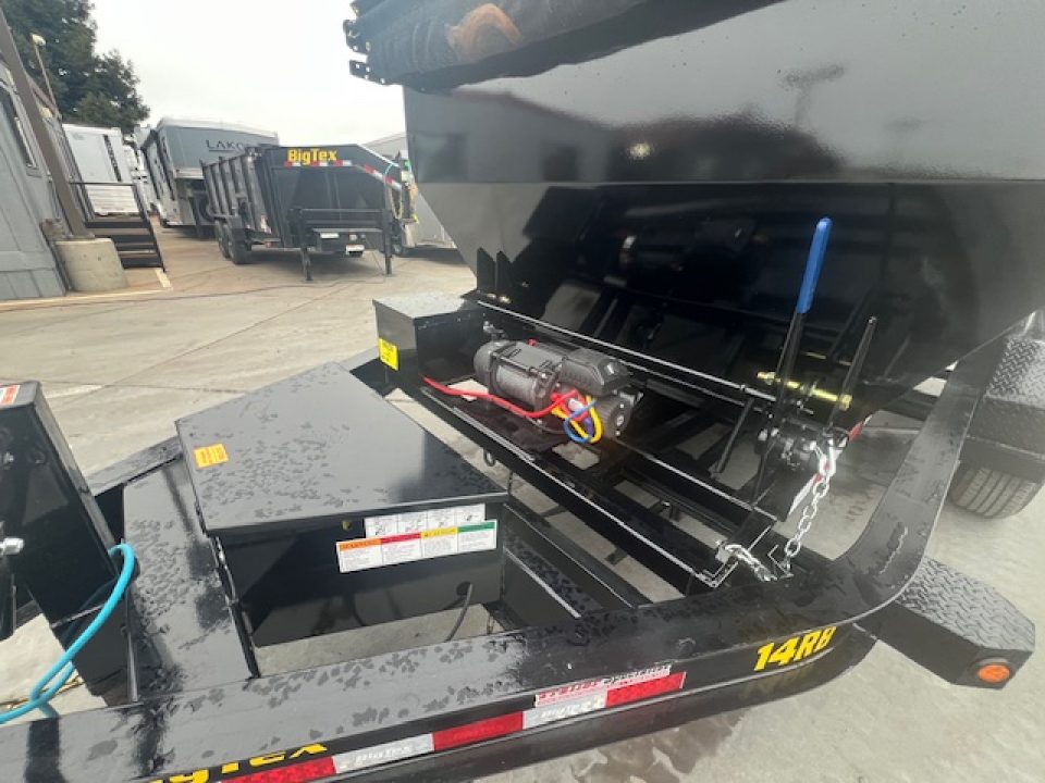 New 2027 Big Tex Trailers 14 RB WITH 2 BINS Roll Off