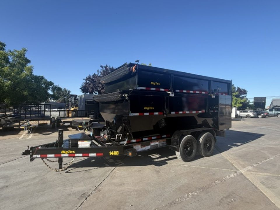 New 2027 Big Tex Trailers 14 RB WITH 2 BINS Roll Off