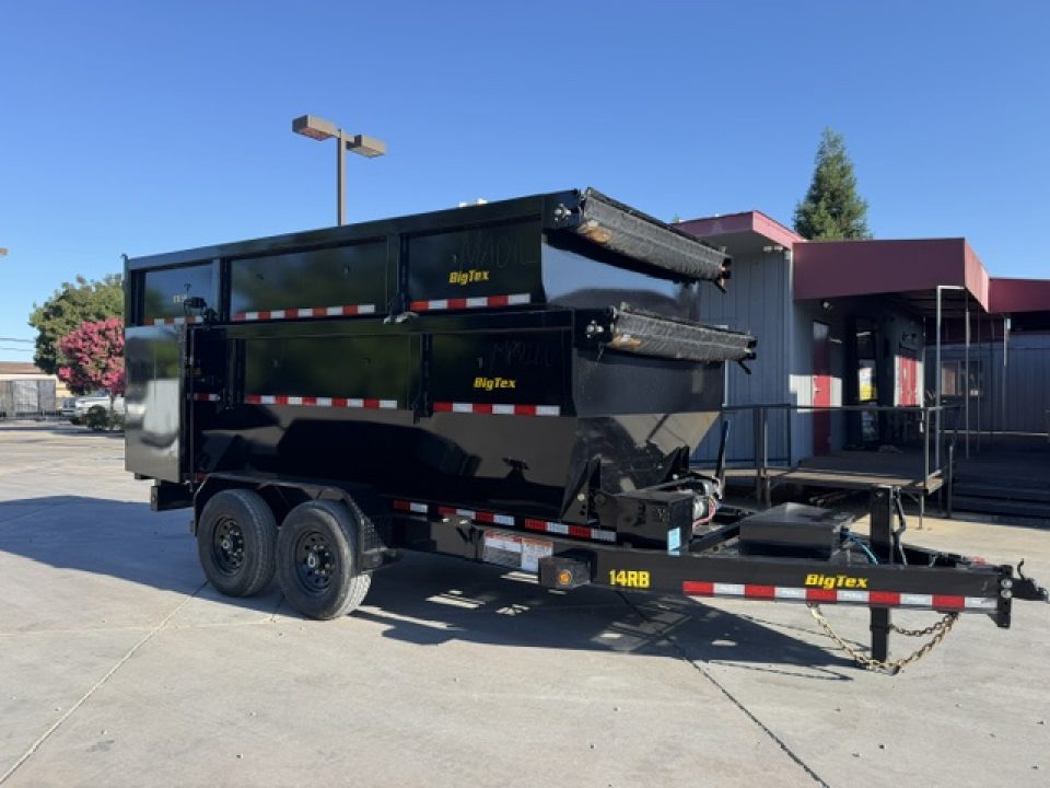 New 2027 Big Tex Trailers 14 RB WITH 2 BINS Roll Off