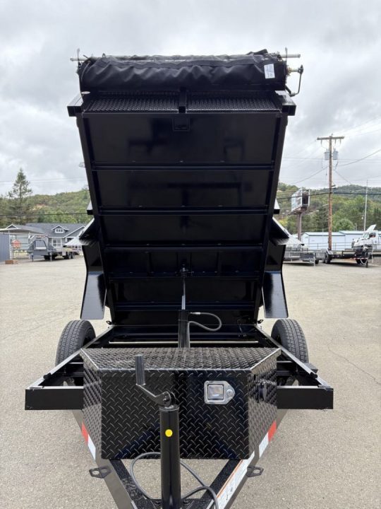 New SALE!!! MINI DUMP 2026 VERSATILE SINGLE AXLE PTM58SA 5X8 3500# AXLE