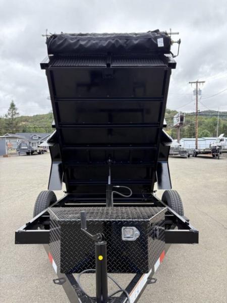 New SALE!!! MINI DUMP 2026 VERSATILE SINGLE AXLE PTM58SA 5X8 3500# AXLE