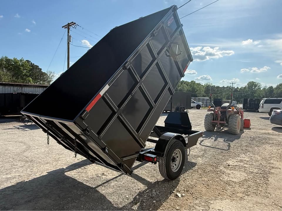 New 2026 Oak Ridge 6x10x4 7k Dump Trailer
