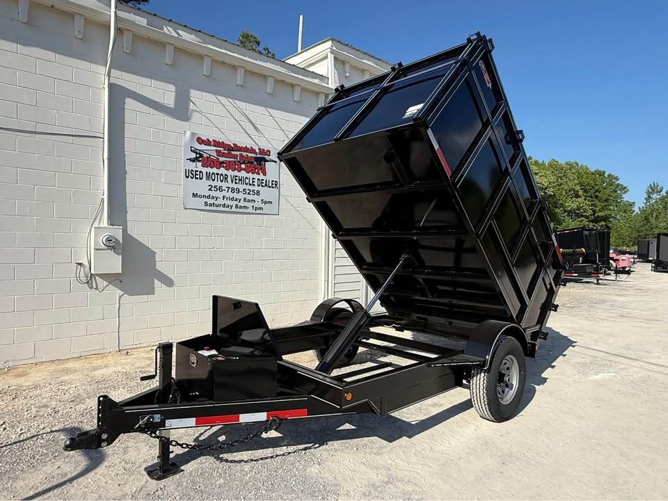 New 2026 Oak Ridge 6x10x4 7k Dump Trailer