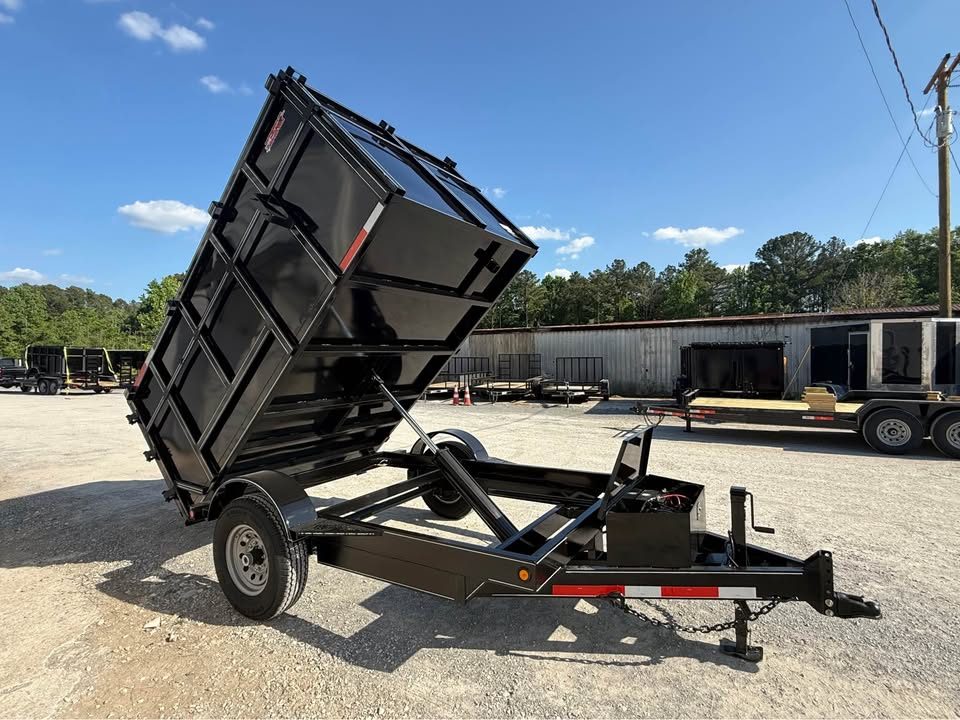 New 2026 Oak Ridge 6x10x4 7k Dump Trailer