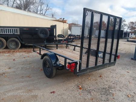 New 2026 Down 2 Earth Trailers DTE58GE29 Utility Trailer, 13" TIRES, 4' MESH GATE