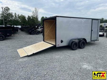 New 2026 Covered Wagon Trailers 7x16 Gold Series w/ Ramp Cargo / Enclosed Trailer