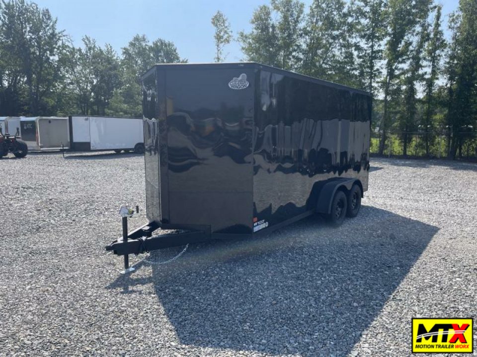 New 2026 Covered Wagon Trailers 7x16 Gold Series w/ Ramp Cargo / Enclosed Trailer