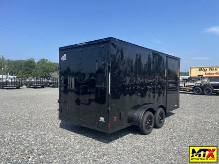 New 2026 Covered Wagon Trailers 7x16 Gold Series w/ Ramp Cargo / Enclosed Trailer