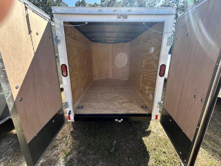 New 2026 Rock Solid Cargo 5x8 Cargo / Enclosed Trailer, with Rear Double Doors