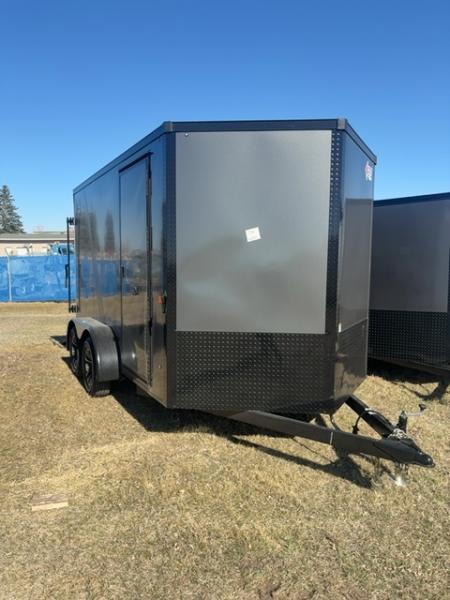 New 2026 AERO 7x12TA35 Cargo / Enclosed Trailer/ Black Out PKG