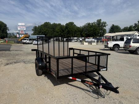 New 2026 Down 2 Earth Trailers DTE7610G29HS Utility Trailer / 76  X 10 / 24  MESH SIDE / TUBE RAIL / SEALED LIGHTS