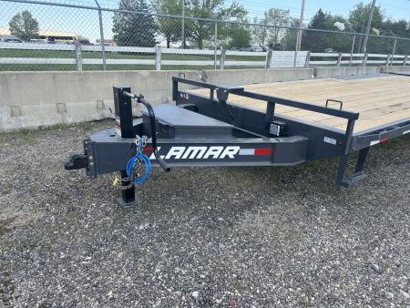 New 2026 Lamar Trailers 102 IN X 24 FT DECK OVER FULL WIDTH RHINO RAMPS 14K GVWR
