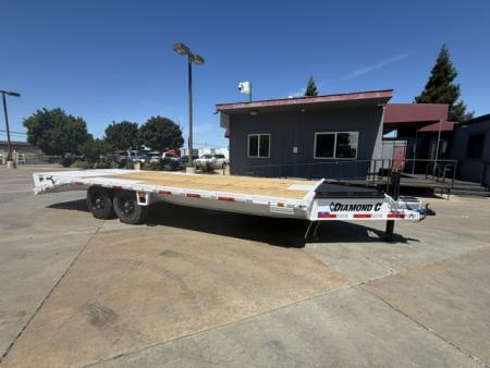 New 2026 Diamond C Trailers DEC210L22X102 8.5FT X 22FT 23K GVW Equipment Trailer