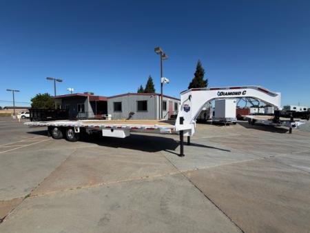 New 2026 Diamond C Trailers FMAX212L32X102HDT 8.5FT X 32FT 25.9K GVW Equipment Trailer