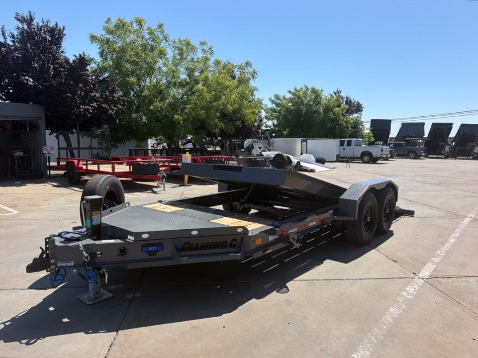 New 2026 Diamond C Trailers HDT207L18X82 7FT X 18FT 15.5K GVW Equipment Trailer