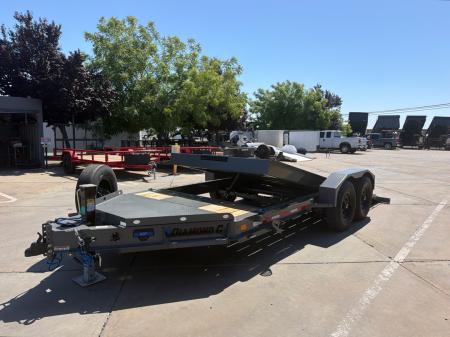New 2026 Diamond C Trailers HDT207L18X82 7FT X 18FT 15.5K GVW Equipment Trailer