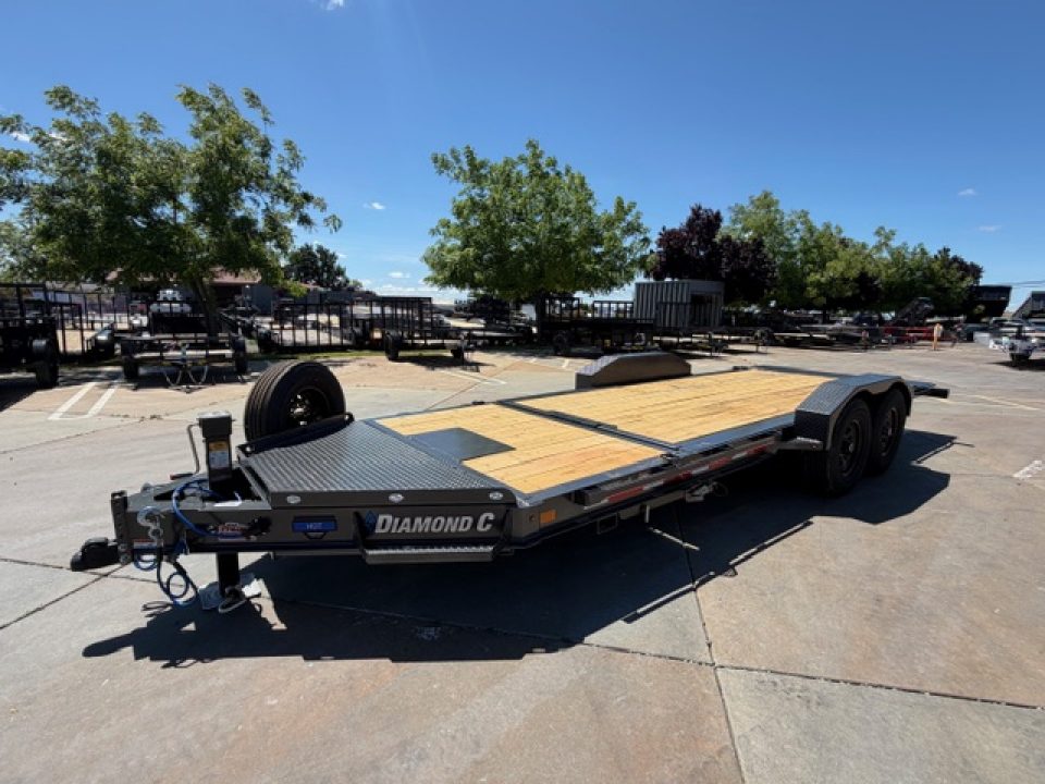 New 2026 Diamond C Trailers HDT207L20X82PS 7FT X 20FT 15.5K GVW Equipment Trailer