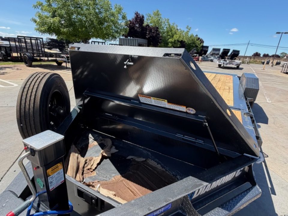 New 2026 Diamond C Trailers HDT207L20X82PS 7FT X 20FT 15.5K GVW Equipment Trailer