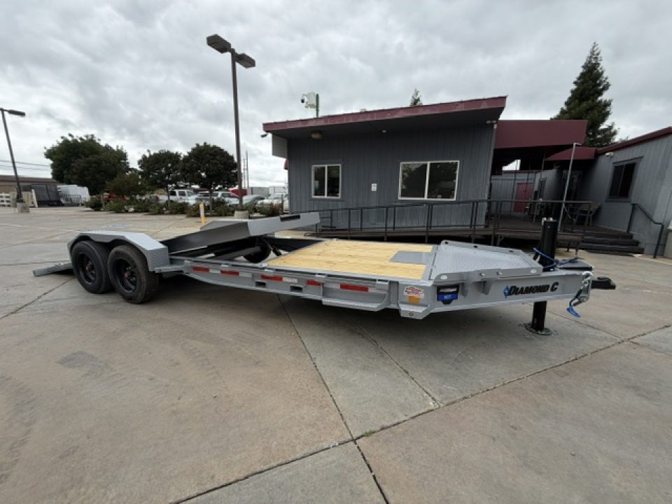 New 2026 Diamond C Trailers HDT208L22X80 7FT X 22FT 18K GVW Equipment Trailer