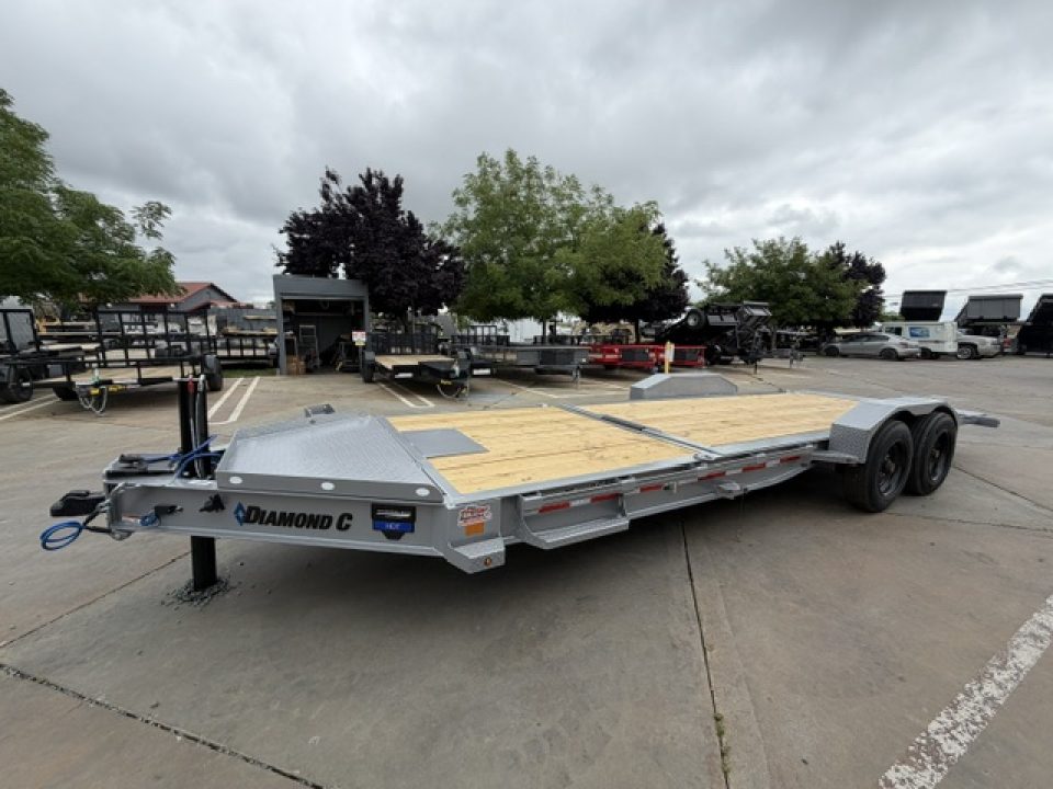 New 2026 Diamond C Trailers HDT208L22X80 7FT X 22FT 18K GVW Equipment Trailer