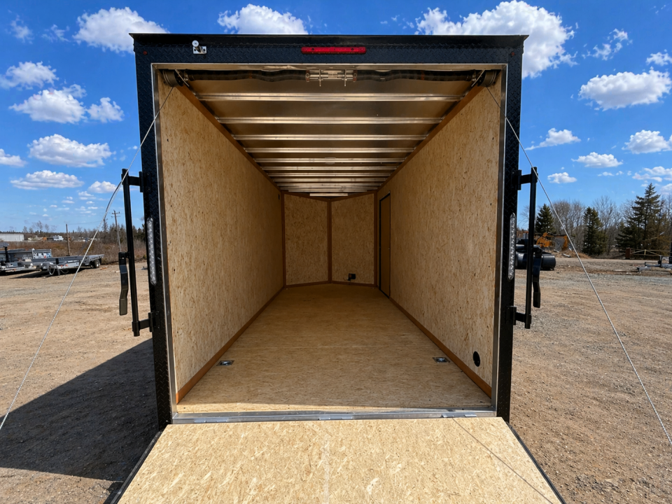 New 2026 Black Out 7 x 14 GD Galva Pro Cargo / Enclosed Trailer