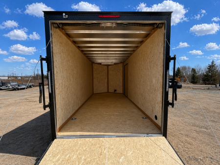 New 2026 Black Out 7 x 14 GD Galva Pro Cargo / Enclosed Trailer