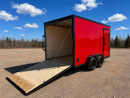 New 2026 Black Out 7 x 14 GD Galva Pro Cargo / Enclosed Trailer
