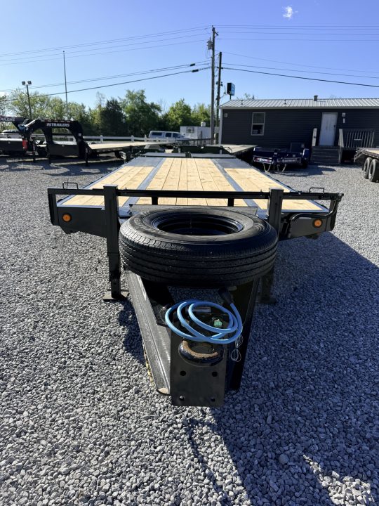 New 2026 PJ Trailers 102X25 PINTLE HITCH 22500 GVWR MEGA RAMPS Equipment Trailer