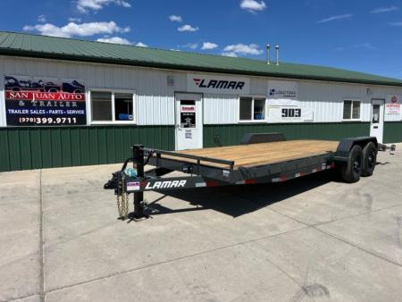 New 2026 Lamar Trailers 83 X22' Equipment Ha Equipment Trailer