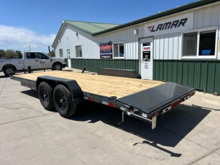 New 2026 Lamar Trailers 83"X22' Equipment Ha Equipment Trailer