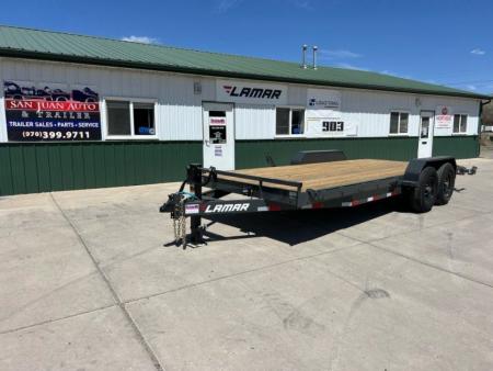 New 2026 Lamar Trailers 83 X20' Equipment Ha Car Hauler